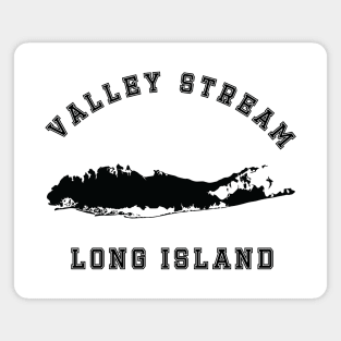 Valley Stream Long Island (Light Colors) Magnet